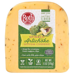 Roth Kase Cheese Gouda Hot Honey Cut Wedge 6 oz - Pack of 12