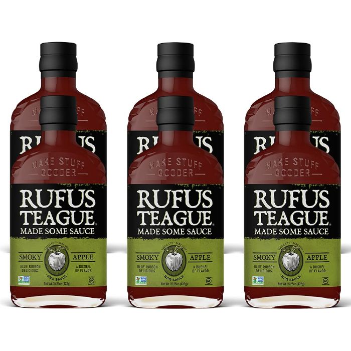 Rufus Teague Sauce Bbq Apple Mash 15.25 Oz - Pack Of 6