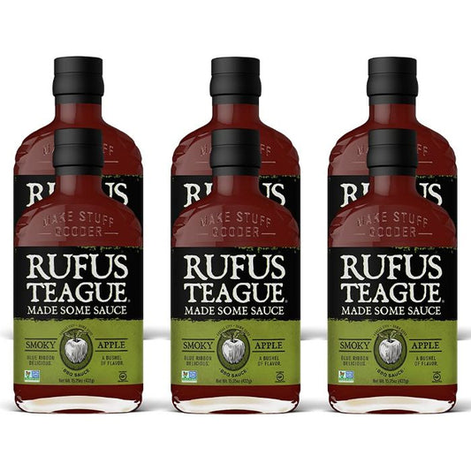 Rufus Teague Sauce Bbq Apple Mash 15.25 Oz - Pack Of 6