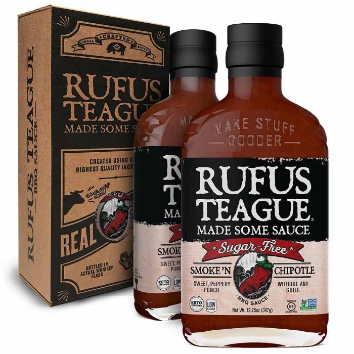 Rufus Teague Sauce Bbq Smke Chptl Sf 12.25 Oz - Pack Of 6