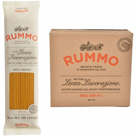 Rummo - Pasta Angel Hair 1 Lb | Pack Of 20