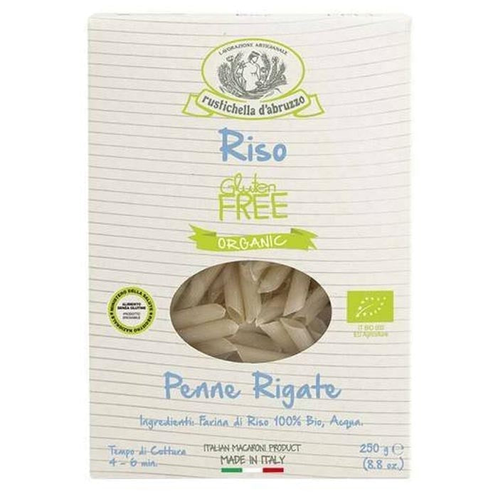 Rustichella d'Abruzzo - Organic Gluten-Free Rice Pasta - Basil, 8.8oz