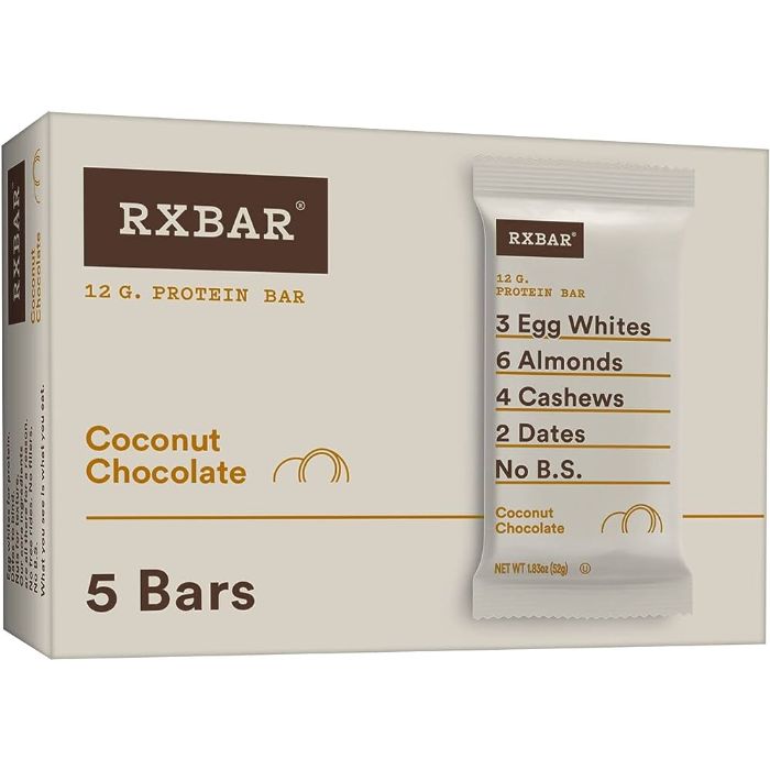 Rxbar - Coconut Chocolate Bar, 5 Pack | Pack of 6