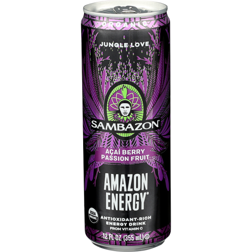 SAMBAZON: Amazon Energy Acai Berry Passion Fruit, 12 fo
 | Pack of 12 - PlantX US