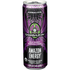 SAMBAZON: Amazon Energy Acai Berry Passion Fruit, 12 fo
 | Pack of 12 - PlantX US