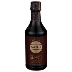 San-J Organic Soy Sauce Shoyu Bronze 20 oz - Pack of 6