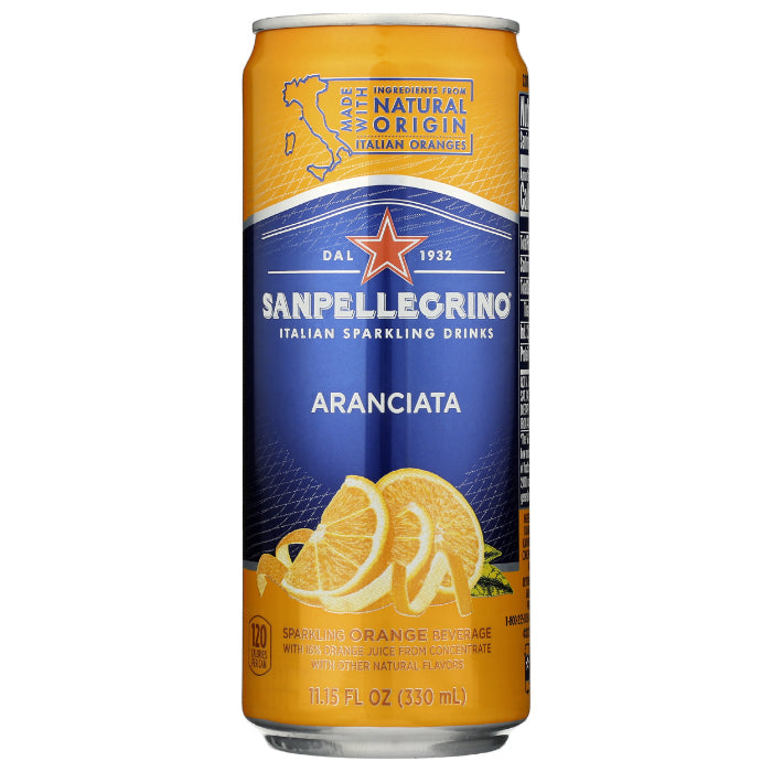 San Pellegrino - Bev Sparkling Aranciata 6 pk 66.9 fl oz: - Pack of 4