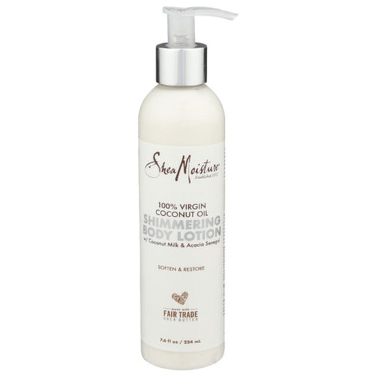 SHEAMOISTURE LOTION BDY VCO SHIMMERING 7.6 FO - Pack of 3