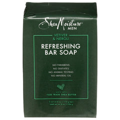 SHEAMOISTURE SOAP BAR MEN REFRESHING 8 OZ - Pack of 3