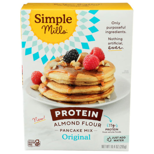 SIMPLE MILLS PANCAKE MX ALMND FLOUR PRTN 10.4 OZ - Pack of 6