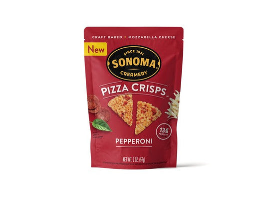 SONOMA CREAMERY CRISPS PIZZA PEPPERONI 2 OZ - Pack of 6