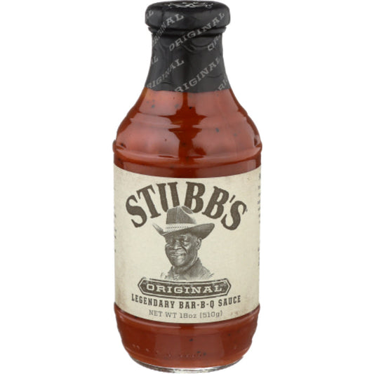 STUBBS SAUCE BBQ ORGNL 18 OZ - Pack of 6