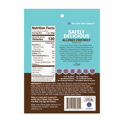 Safely Delicious - Bites ,3oz, Dark - Back
