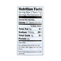 San-J - Gluten-Free Soy Sauce Reduced Sodium, 10 fl oz - back