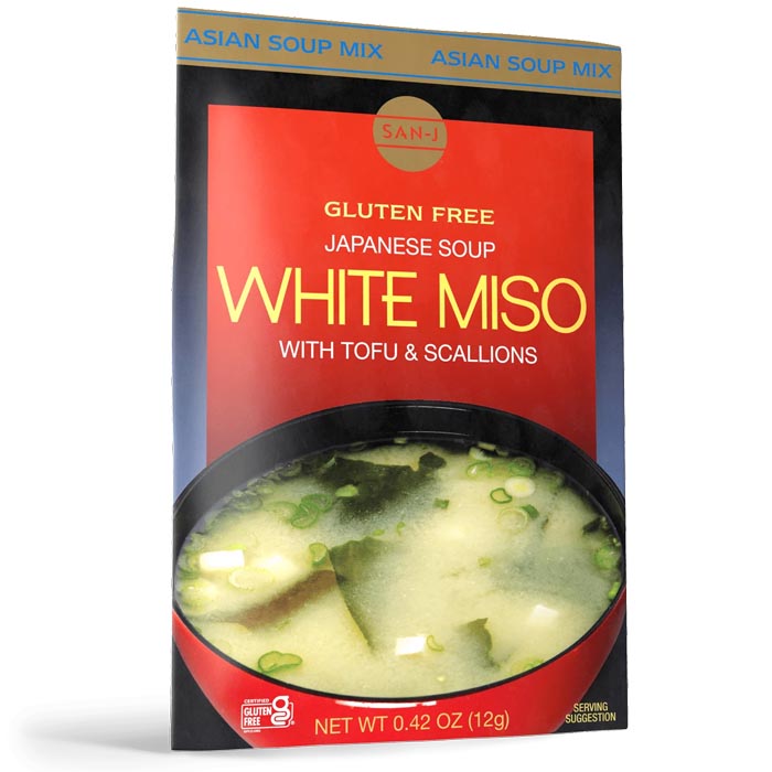 San-J - Miso Soup Packet White, 0.42 oz