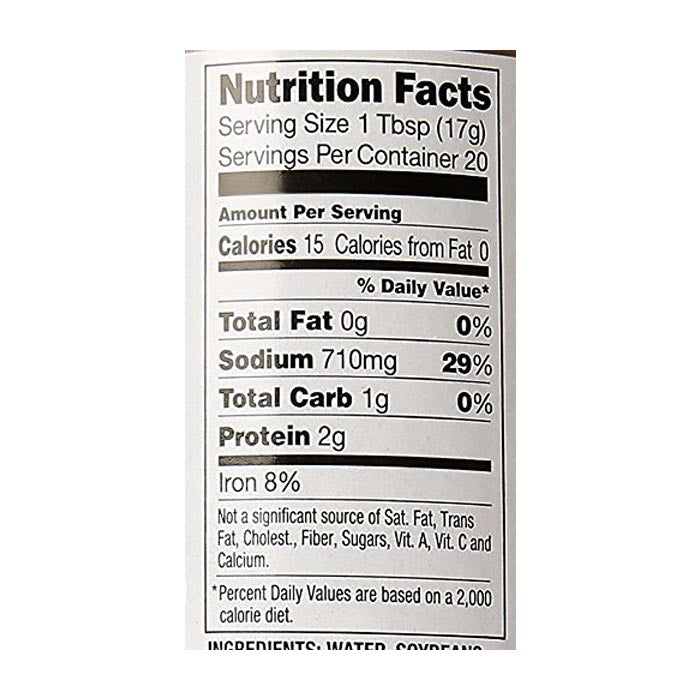 San J - Sauce Soy Tamari Reduced Salt, 10 OZ - back