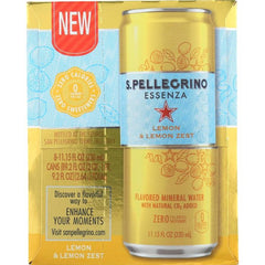 San Pellegrino - Water Essenza Sparkling, 8Pk - 89.26 fl oz - Pack of 3