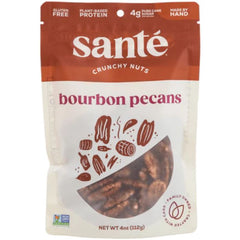 Sante Nuts Pecans Bourbon 4 Oz - Pack Of 6