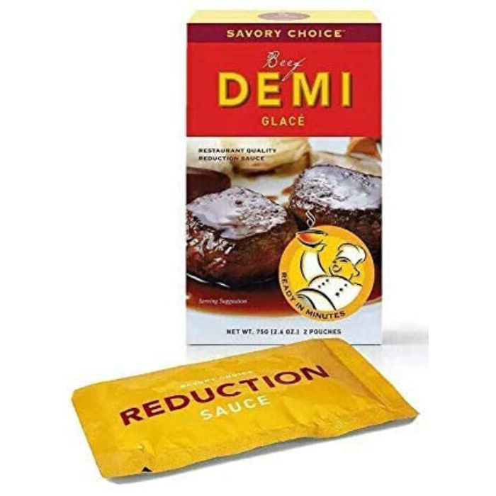 Savory Choice Glace Demi Beef 2.6 Oz - Pack Of 12