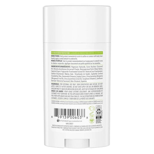 Schmidt's - Deodorant Bergamot Lime 2.65 oz - Pack of 3