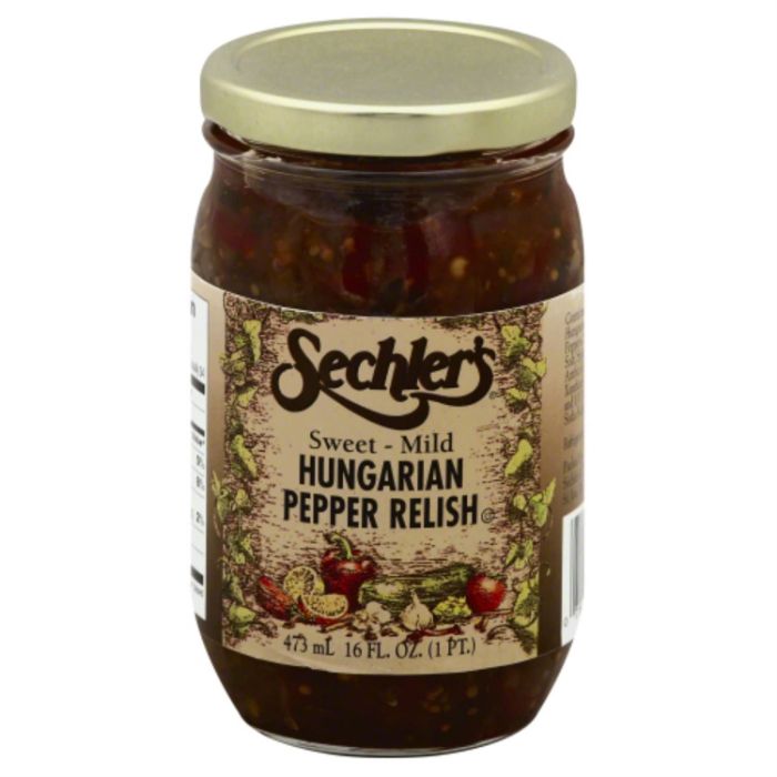 Sechler's - Relish Hungarian, 16 oz | Pack of 6