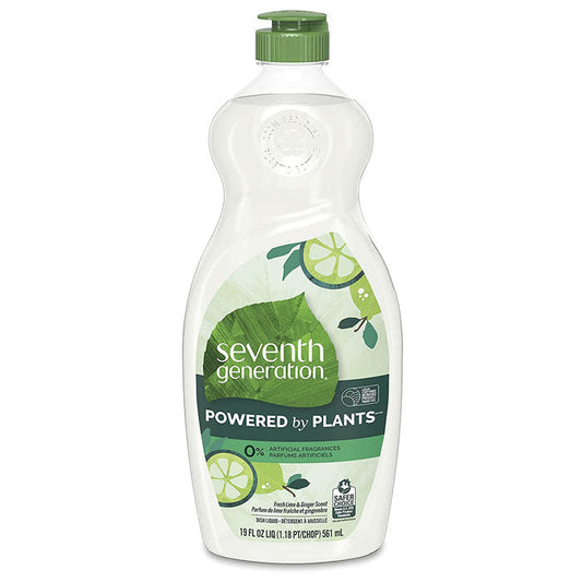 Seventh Generation - Dishwashing Soap - Lime & Ginger, 19fl oz
