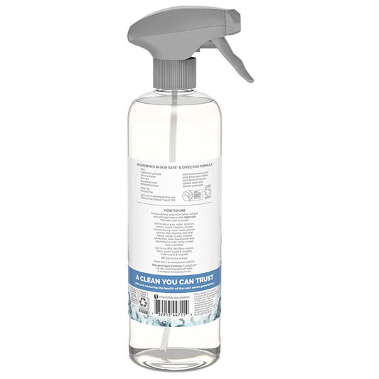 Seventh Generation - Glass Cleaner -  Free and Clear, 23oz - back