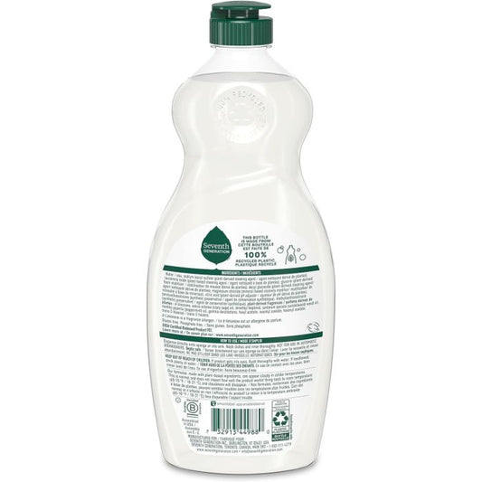 Seventh Generation - Dishwasher Liquid Summer Orchard, 19 fl oz | Pack of 6