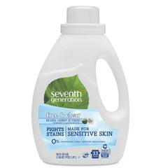 Seventh Generation - Laundry Liquid Free & Clear 4X, 50 oz | Pack of 6