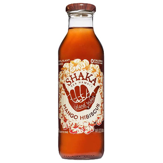 Shaka Tea - Herbal Tea Drink - Mango Hibiscus, 14oz
