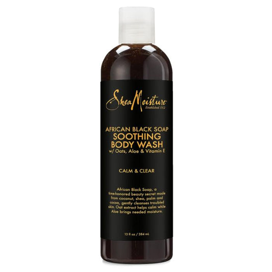 Sheamoisture Wash Body African Blk Soa 13 Oz - Pack Of 3