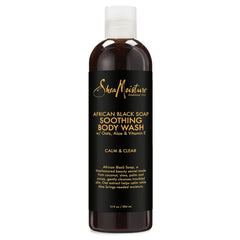 Sheamoisture Wash Body African Blk Soa 13 Oz - Pack Of 3