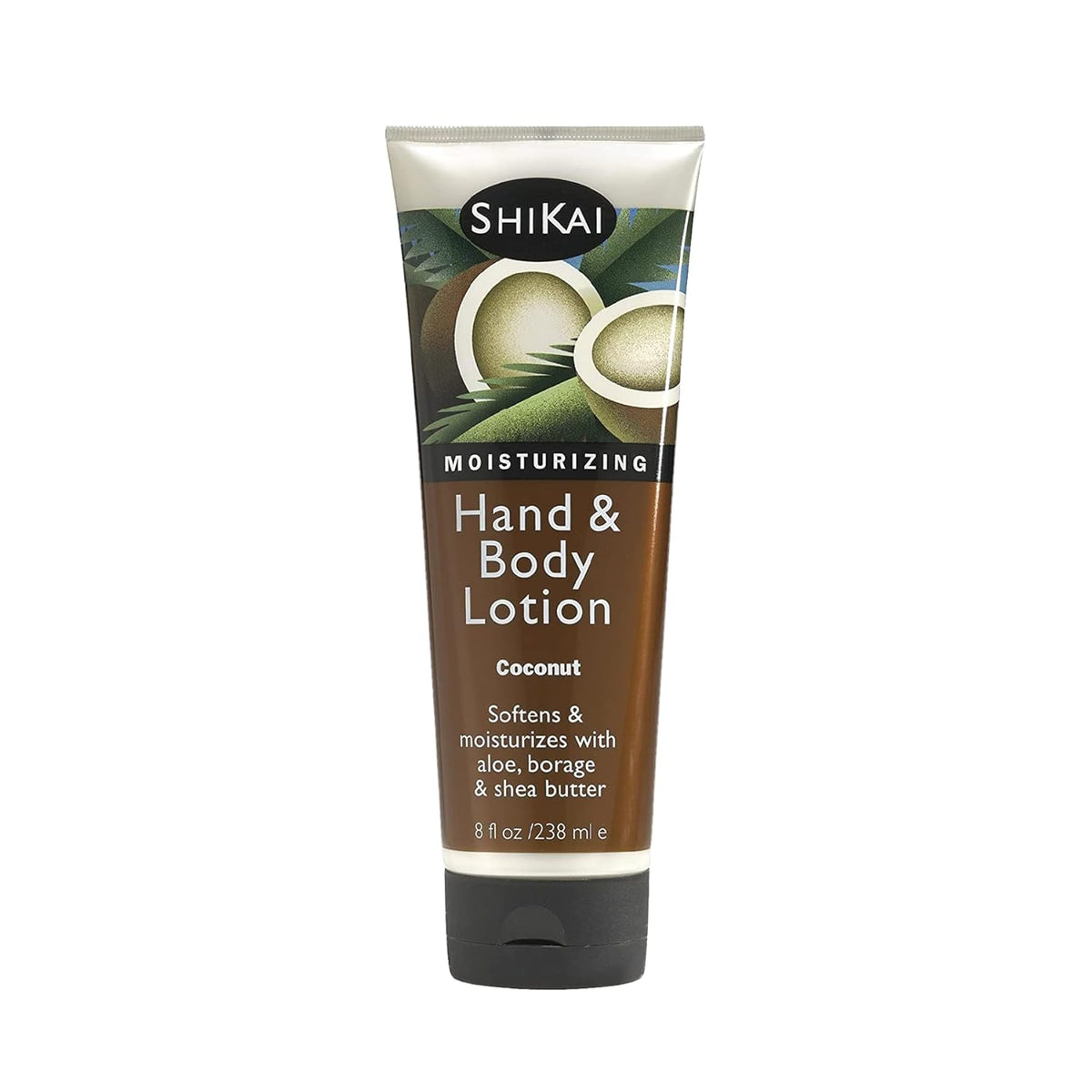 Shikai - All Natural Hand and Body Lotion Coconut , 8 Oz  | Pack of 3