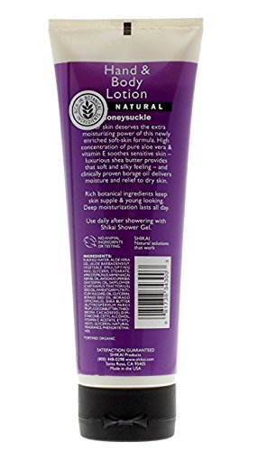 Shikai - Hand & Body Lotion Honeysuckle , 8 Oz  | Pack of 3