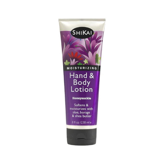 Shikai - Hand & Body Lotion Honeysuckle , 8 Oz  | Pack of 3