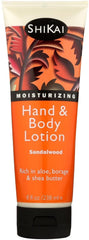 Shikai - Hand & Body Lotion Sandalwood Amber, 8 oz | Pack of 3