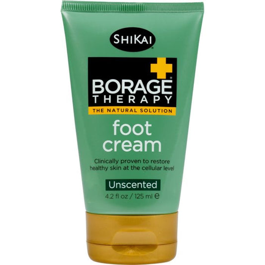 Shikai Borage Foot Cream 4.2 Oz - Pack Of 3
