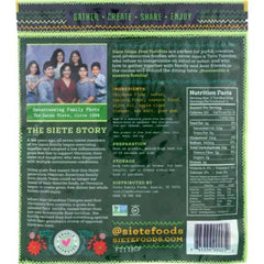 Siete - Chickpea Flour Tortillas - (back)