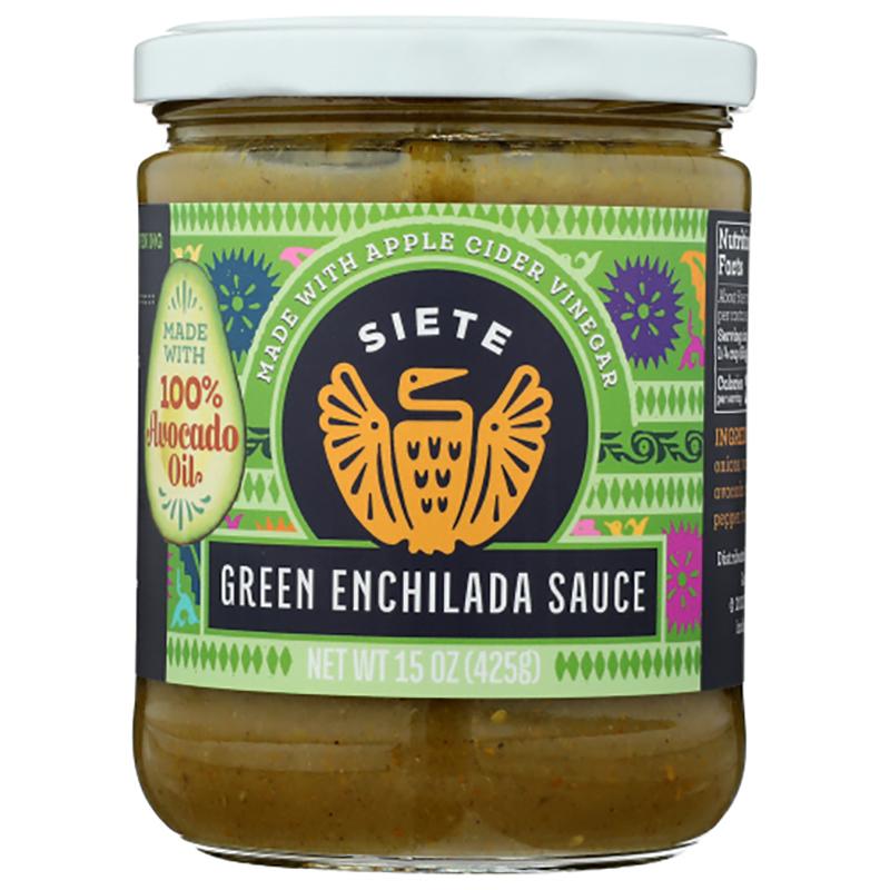 siete green enchilada sauce