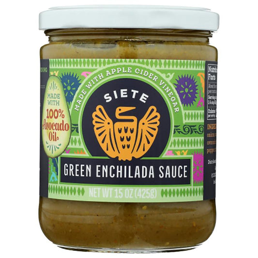 siete green enchilada sauce