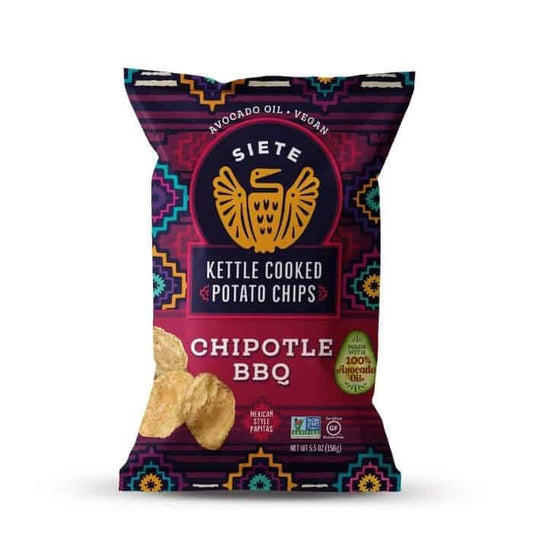 Siete - Chipotle BBQ Potato Chips - front