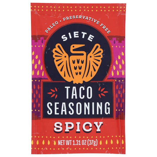 siete taco seasoning spicy