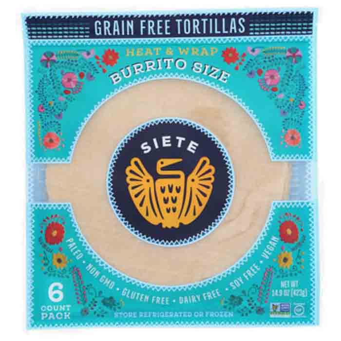 Siete - Tortilla Burrito Size, 14.9oz