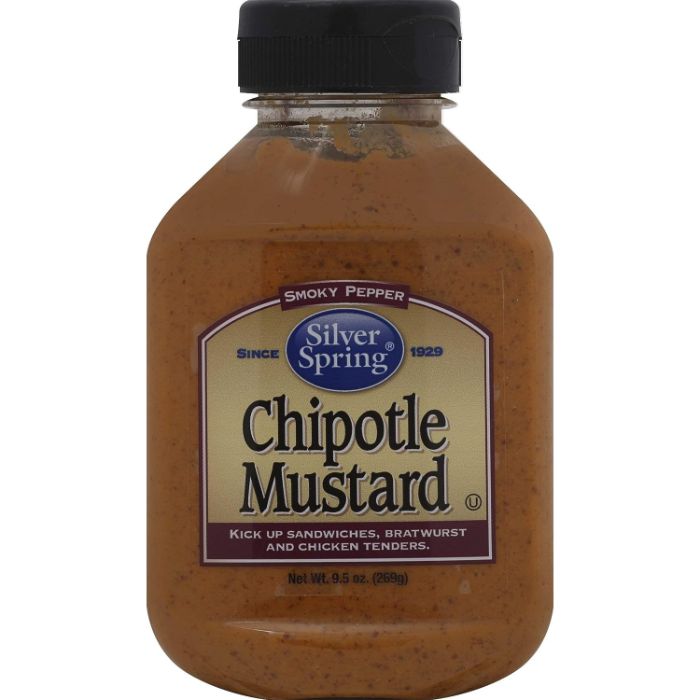 Silver Springs Mustard Chipotle 9.5 Oz - Pack Of 9