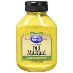 Silver Springs Mustard Spring Dill 9.5 Oz - Pack Of 9