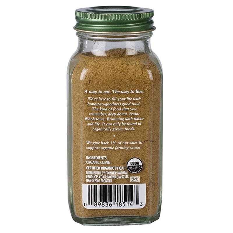 89836185143 - simply organic cumin back