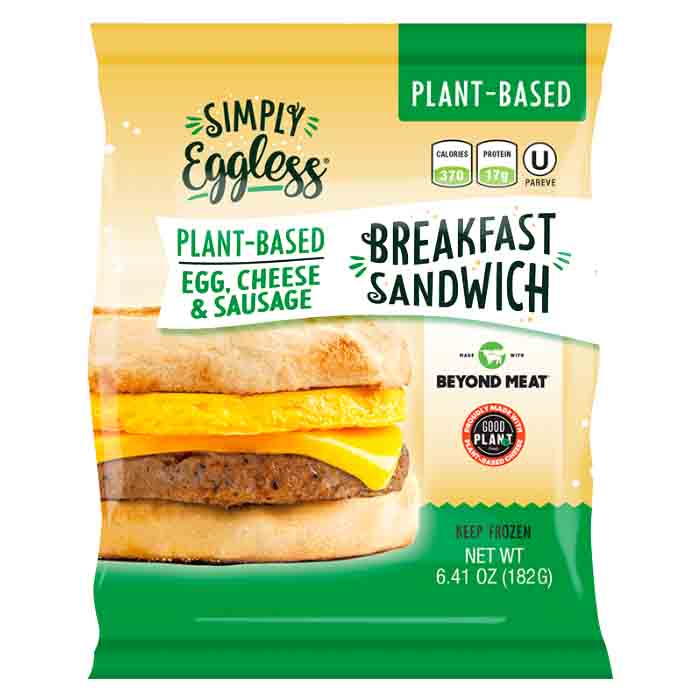 Simply Eggless - Breakfast Sandwich, 6.38oz