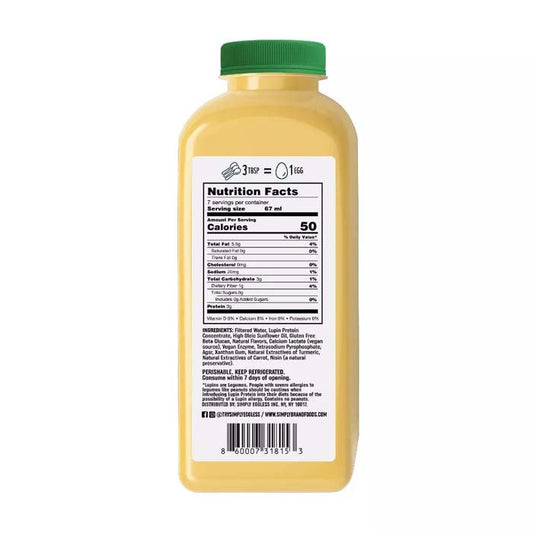 Simply Eggless - Liquid Vegan Egg, 16oz back