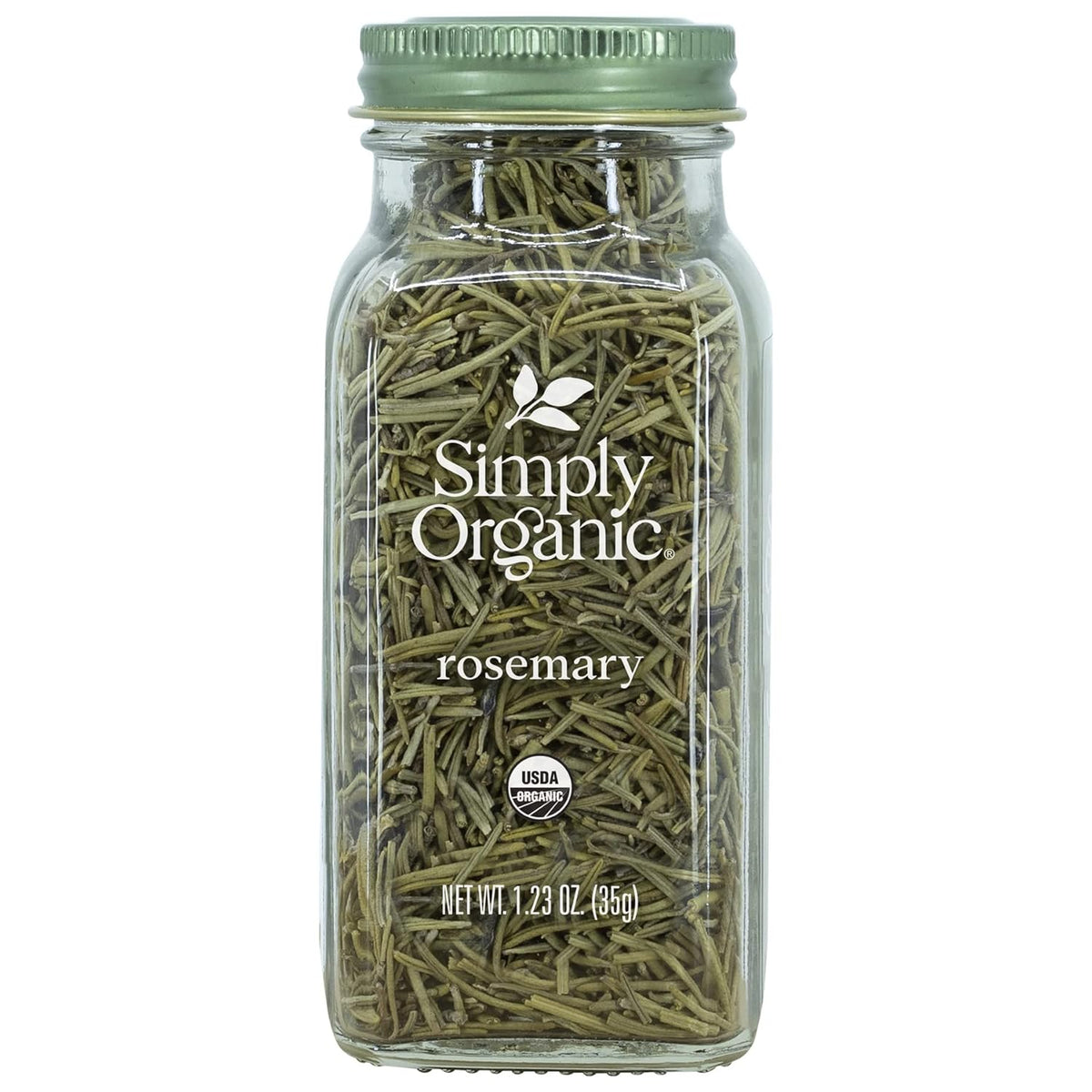 Simply Organic - Rosemary Leaf Whole Certified Organic, 1.23 Oz