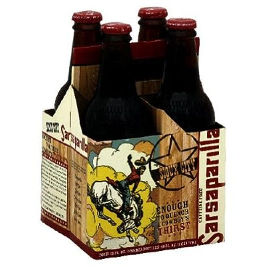 Sioux City - Soda Sarsaparilla, 4Pk - 48Fo - Pack Of 6